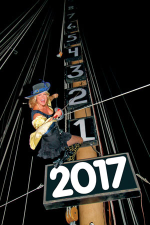 Schooner Wharf Bar Lowering of the Pirate Wench