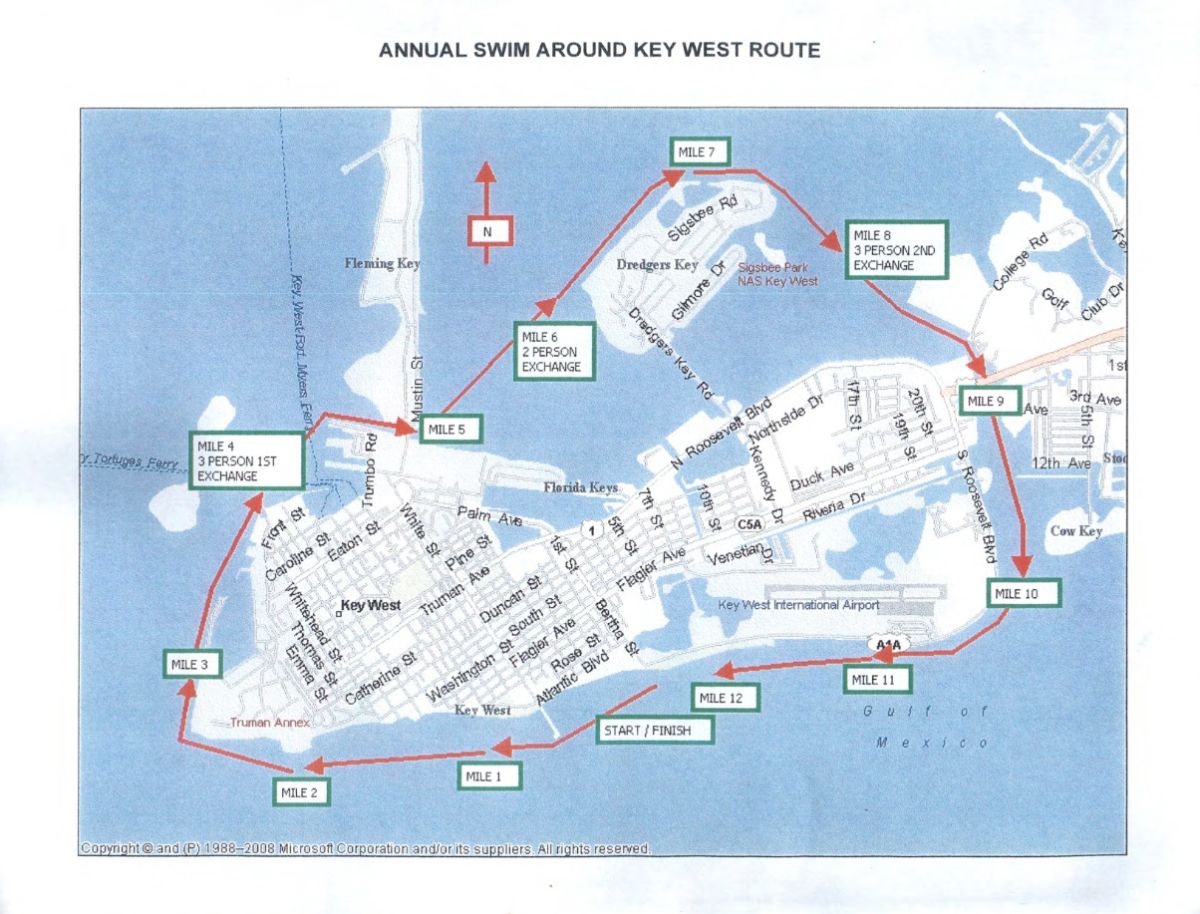 Swim Around Key West Key West Historic Seaport