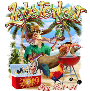 2019 Lobsterfest Key West Florida logo
