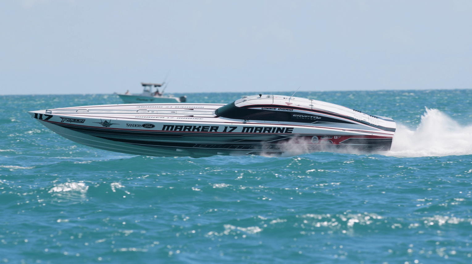 Power Boat on the water in Key West