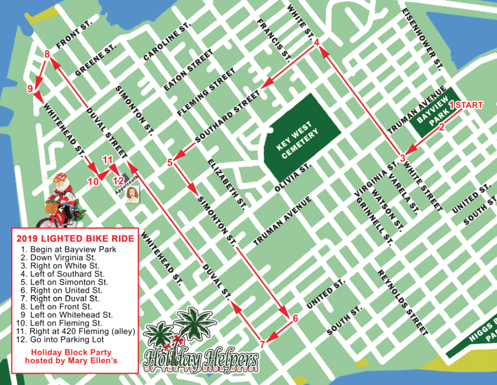 Key West Lighted Bike Ride Key West Historic Seaport