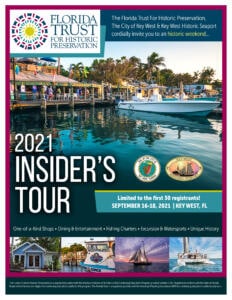 florida trust for historic preservation 2021 insiders tour flyer