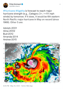 hurricane season 2022 forecast