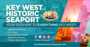 key west historic seaport banner