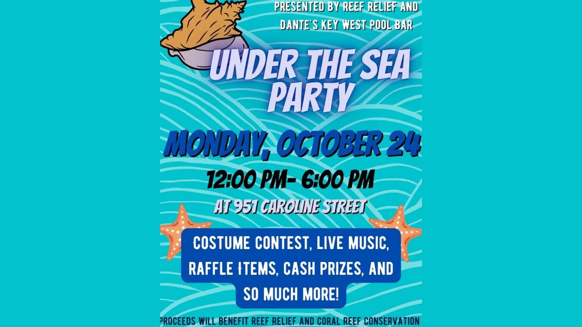 reef relief under the sea party