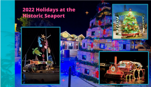 key west historic seaport holiday lights 2022