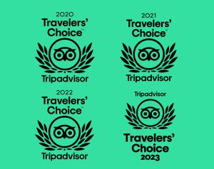 tripadvisor travelers choice awards 2020 through 2023